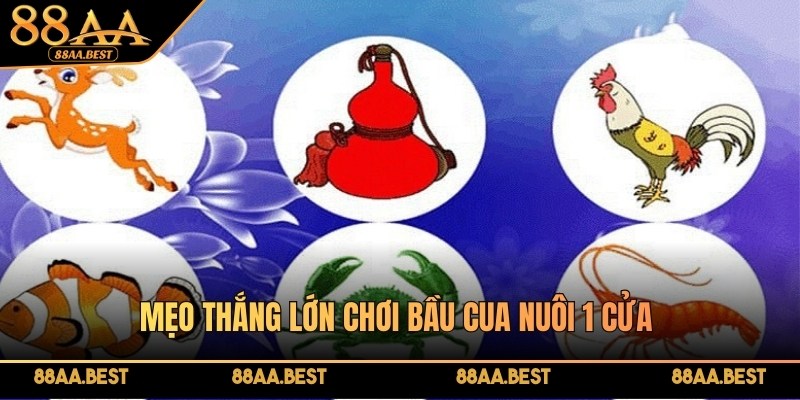 Mẹo thắng lớn chơi Bầu Cua tại 88AA từ chuyên gia 3 Mẹo thắng lớn chơi Bầu Cua nuôi 1 cửa mang lại hiệu quả nhanh