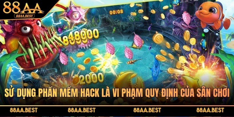 Hack Bắn Cá Online - Thủ Thuật Giành Chiến Thắng Lớn 4 Sử dụng phần mềm hack game bắn cá là vi phạm quy định của sân chơi