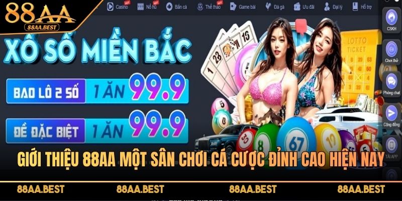 Giới Thiệu 88AA - Website cá cược uy tín tại Châu Á 1 Giới thiệu 88AA một sân chơi cá cược đỉnh cao hiện nay